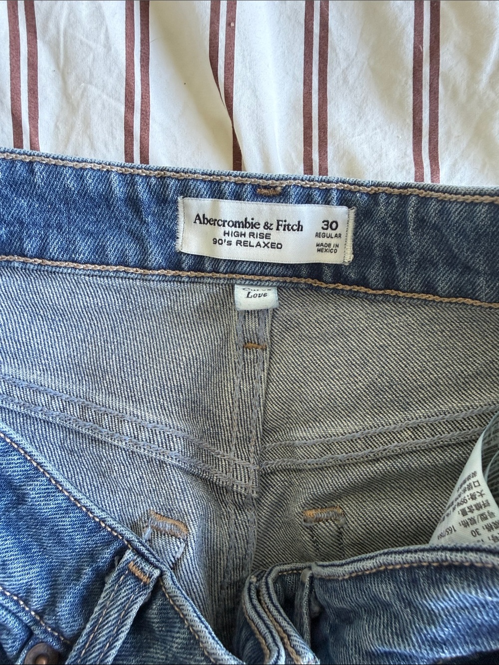 Abercrombie & Fitch curve Love 80s relaxed - Picture 3 of 3